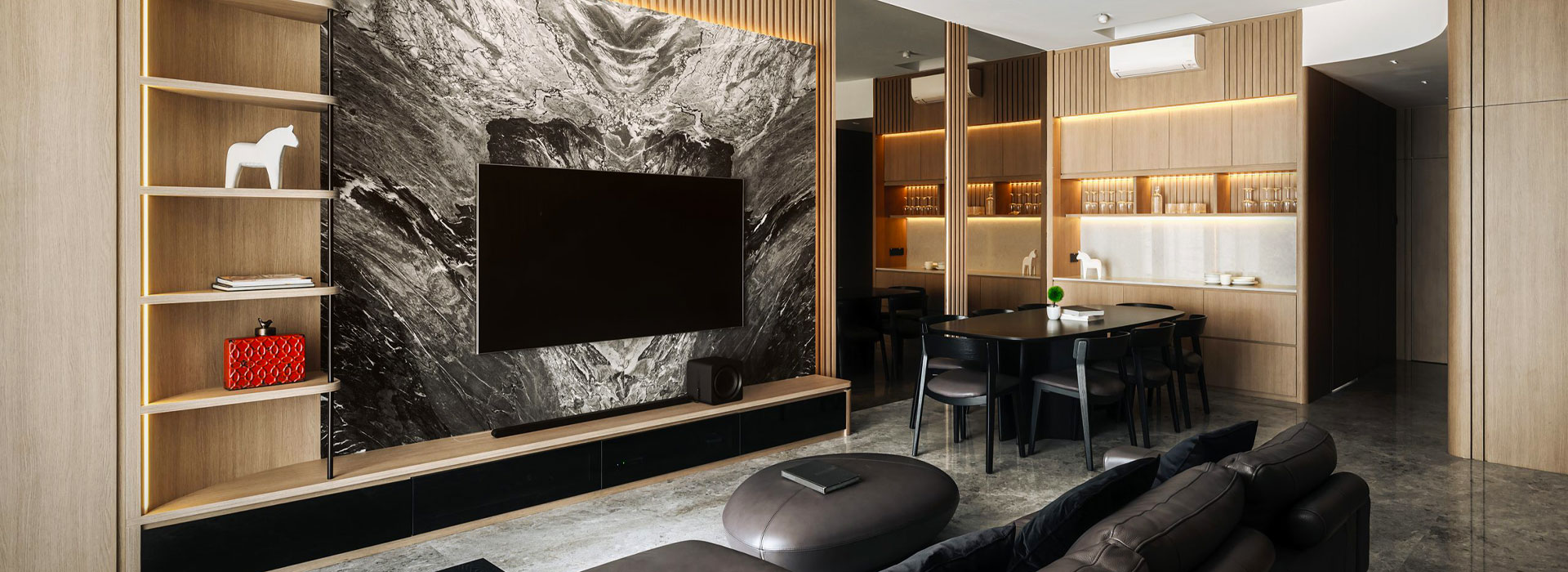 طراحی تی وی وال