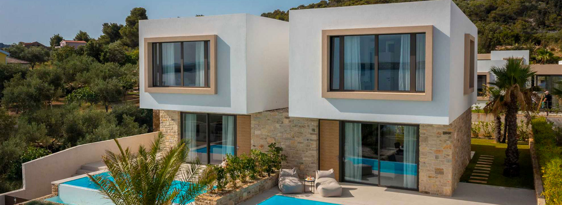 طراحی ویلا دوبلکس مدرن