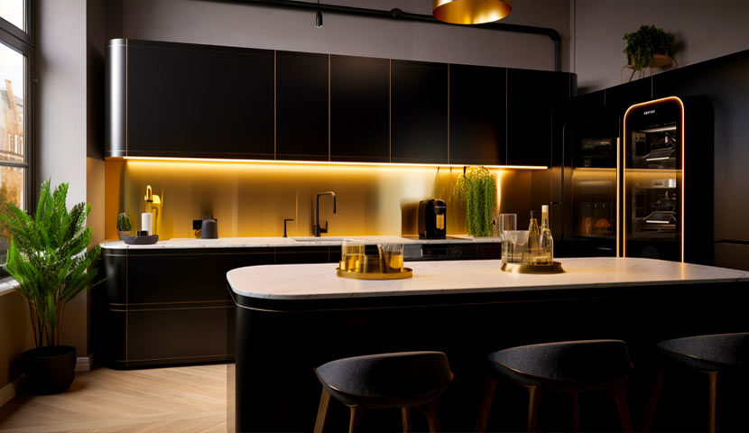 طراحی کابینت مدرن آشپزخانه