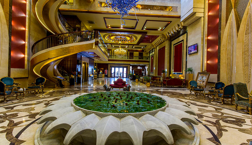 طراحی داخلی هتل درویشی مشهد