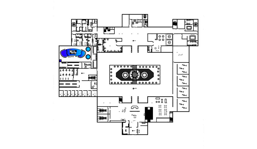 نقشه در طراحی هتل