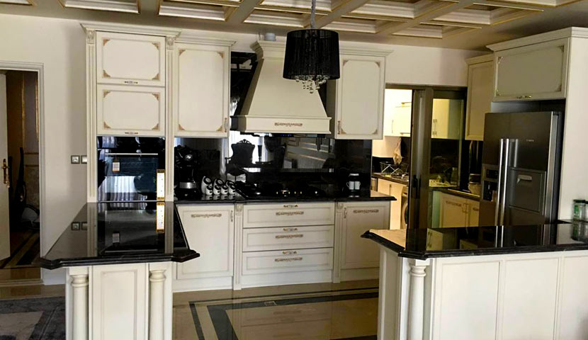 نمونه کار طراحی آشپزخانه کلاسیک
