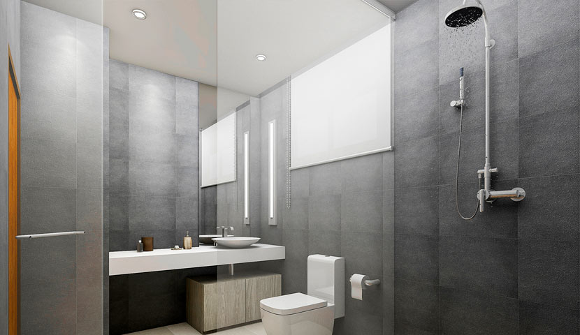 طراحی حمام مدرن و لاکچری