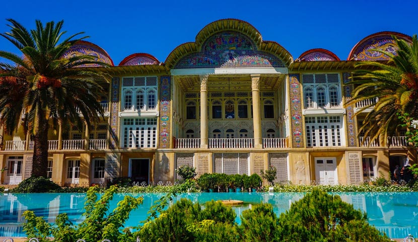 معماری باغ ایرانی ارم