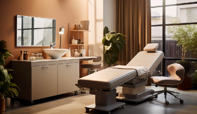  بازسازی دکوراسیون داخلی کلینیک زیبایی