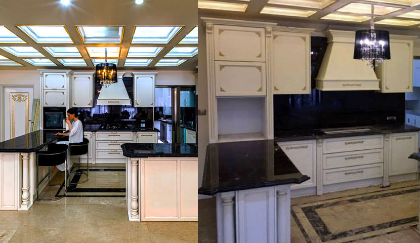 پروژه بازسازی آشپزخانه الوند