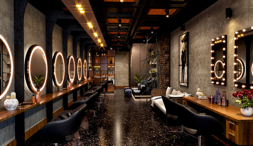 بازسازی سالن زیبایی