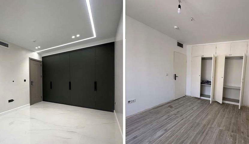 پروژه بازسازی اتاق خواب