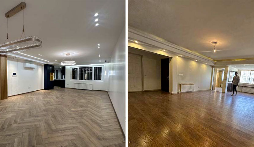 پروژه بازسازی پذیرایی در قیطریه