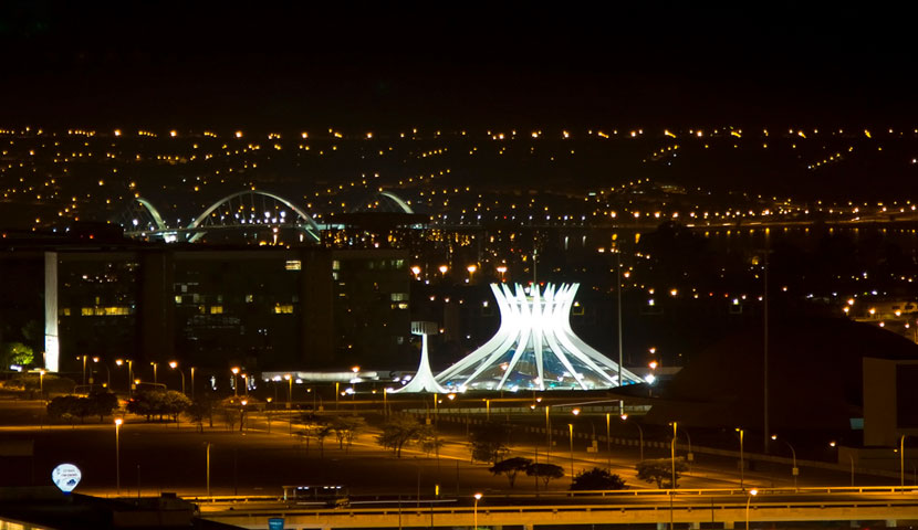 طراحی نمای مدرن کلیسا جامع برزیل طراحی نمای مدرن کلیسا جامع برزیل