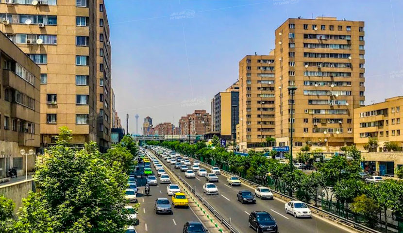 مناطق مرکزی و تارخی شهر تهران