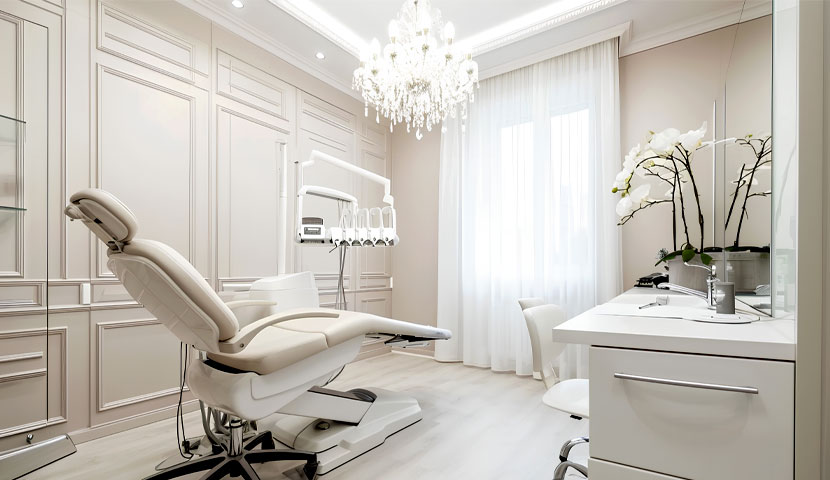 طراحی کلینیک زیبایی کلاسیک