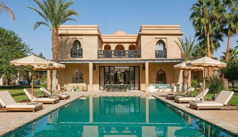  طراحی نمای ویلا دوبلکس کلاسیک 