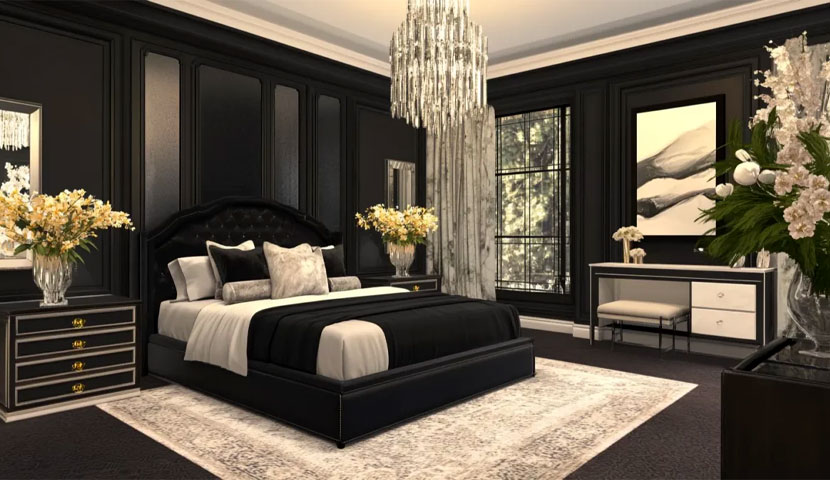 رنگبندی در طراحی اتاق خواب مستر