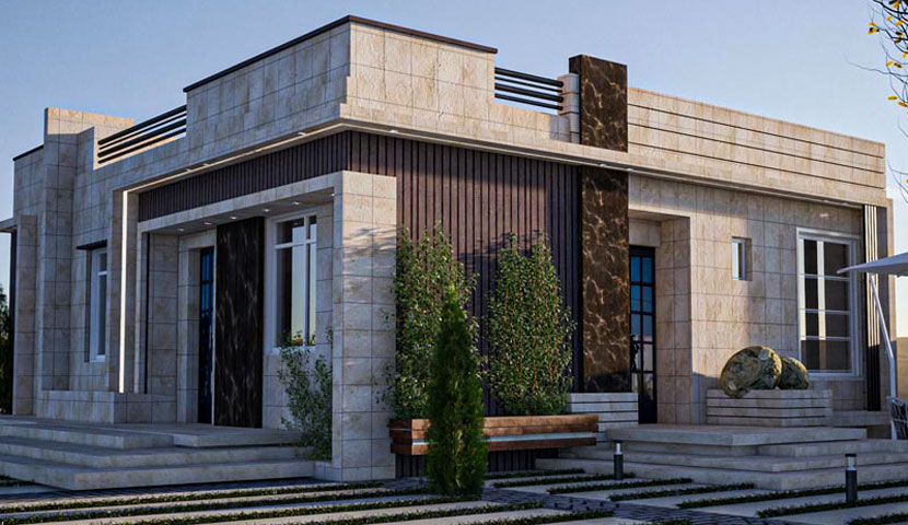  ترکیب بتن اکسپوز با انواع متریال ها