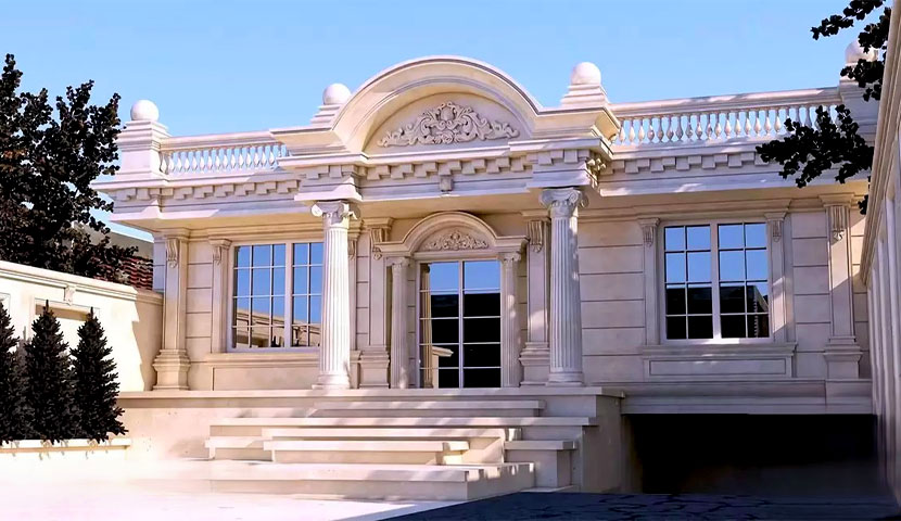 هزینه ساخت ویلا فلت