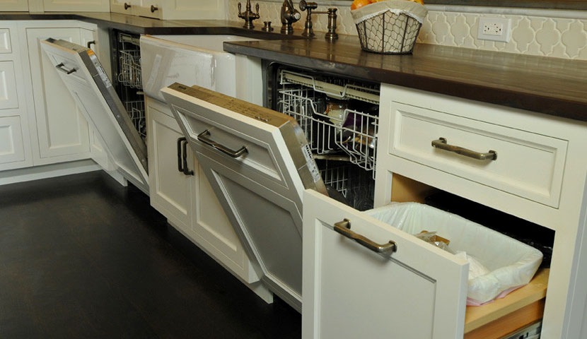 ماشین ظرفشویی در بازسازی آشپزخانه قدیمی