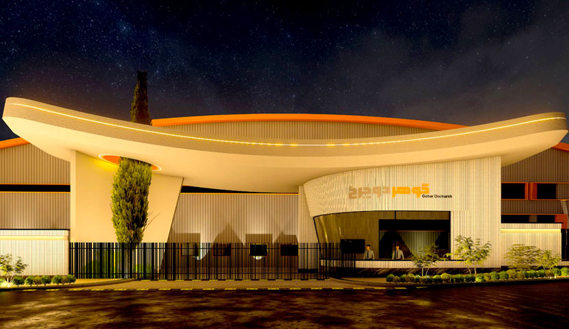 طراحی ورودی کارخانه