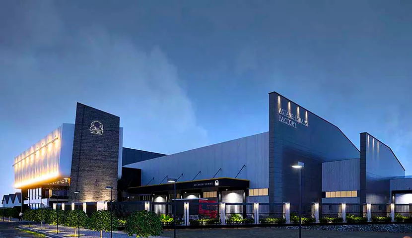 بازسازی نما کارخانه