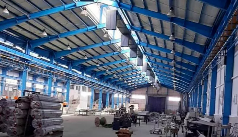 بازسازی سازه کارخانه