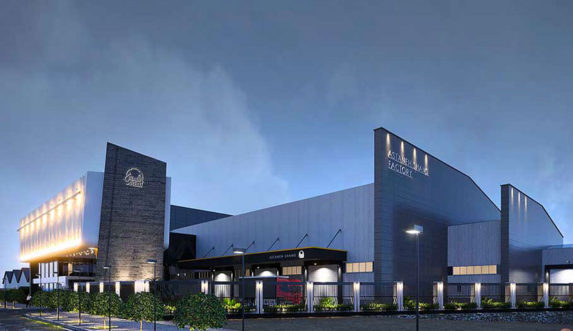 طراحی سایت پلان کارخانه صنعتی