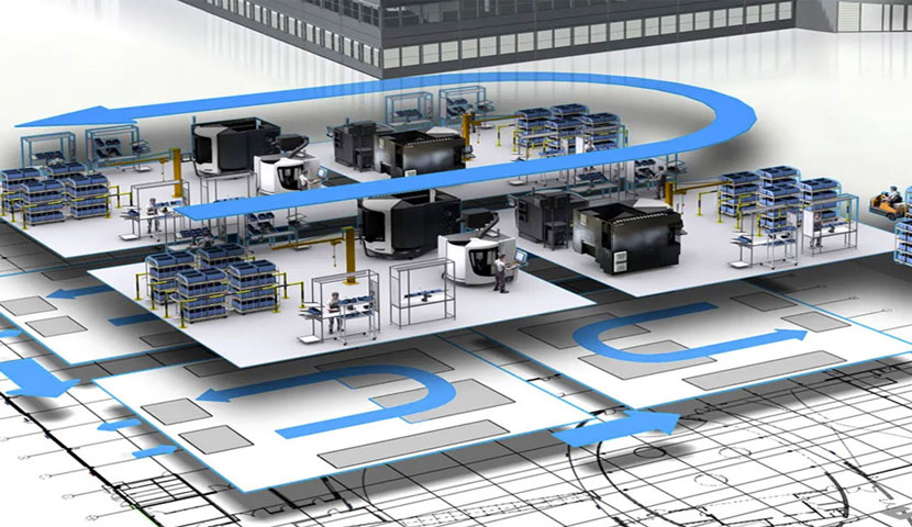 نکات کلیدی در طراحی پلان کارخانه صنعتی