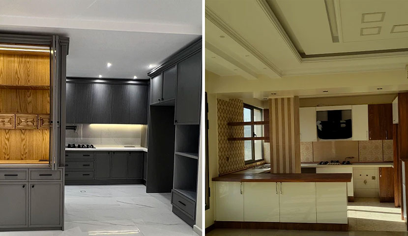 پروژه بازسازی آشپزخانه