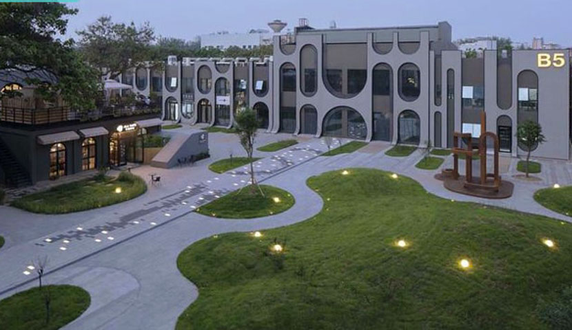 نورپردازی در طراحی محوطه کارخانه