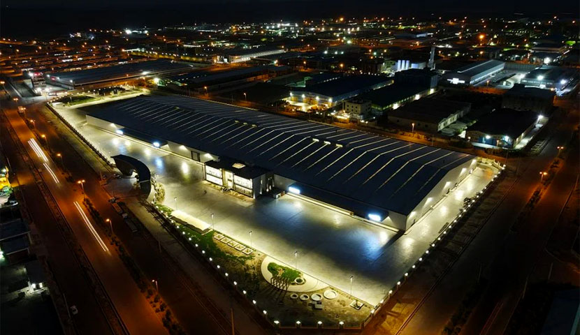 نورپردازی در طراحی محوطه کارخانه