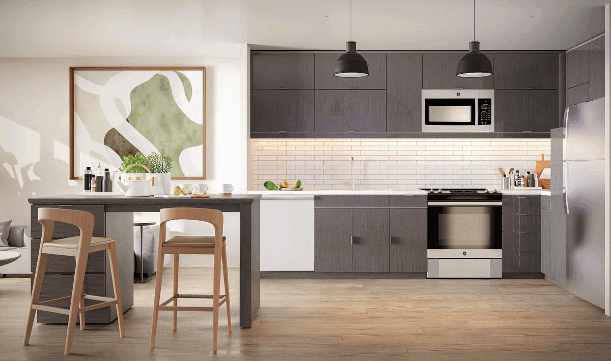 طراحی آشپزخانه مدرن و ساده