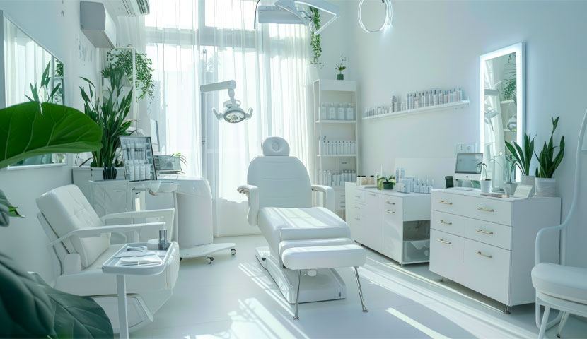 طراحی کلینیک زیبایی مدرن