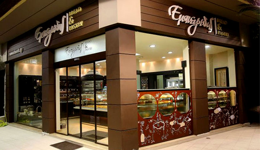 طراحی سردر قنادی و شیرینی فروشی