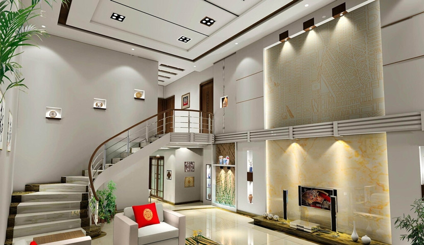  طراحی داخلی خانه دوبلکس مدرن