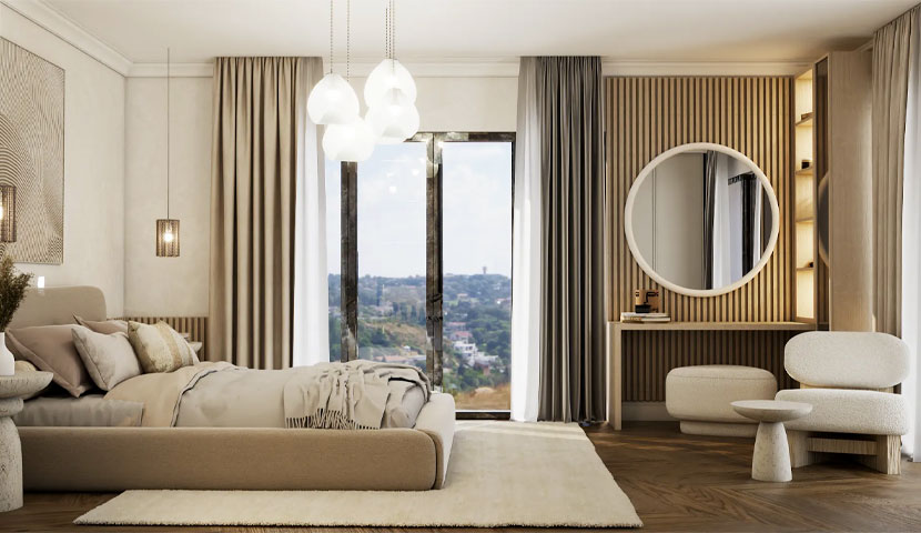 اتاق خواب مستر مدرن