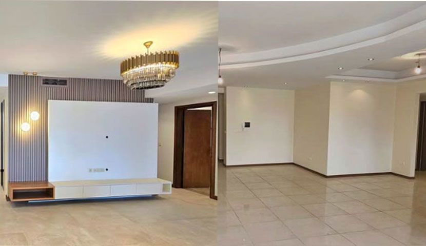 بازسازی پذیرایی مدرن