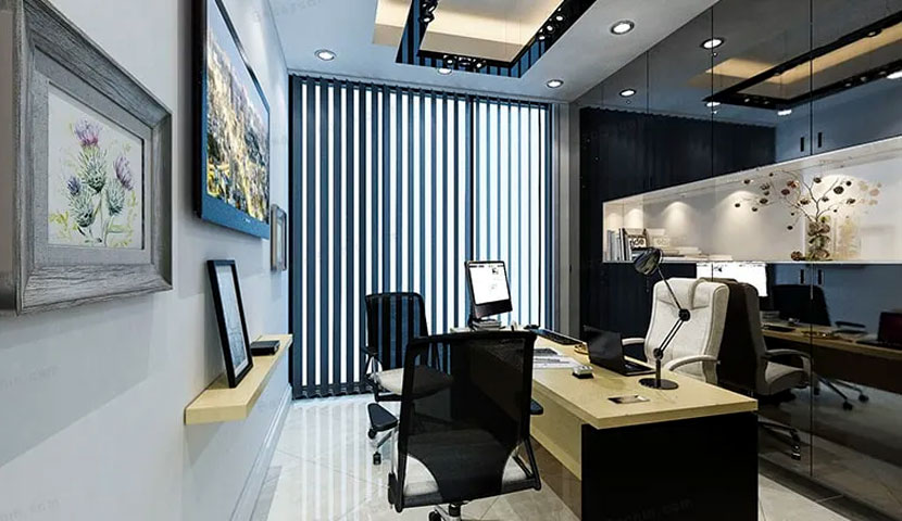 طراحی دکوراسیون اداری اتاق مدیریت