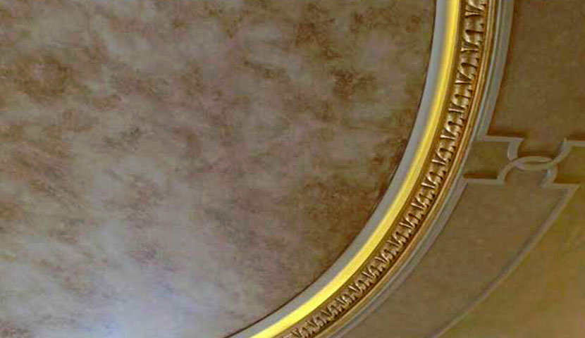 پتینه کاری روی سقف