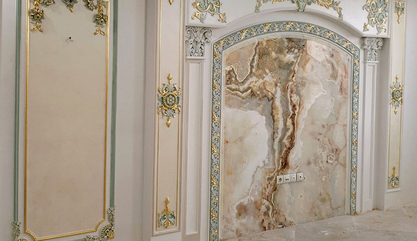 پتینه کاری روی دیوار