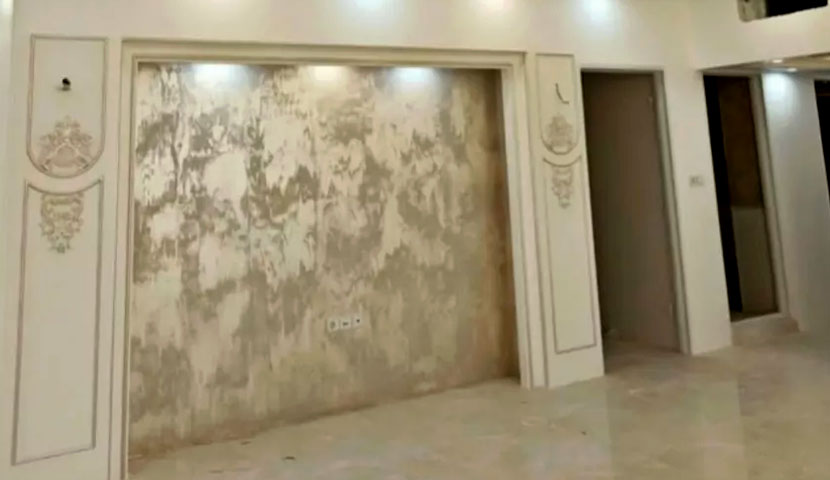 پتینه کاری روی دیوار