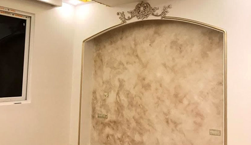 پتینه کاری روی دیوار