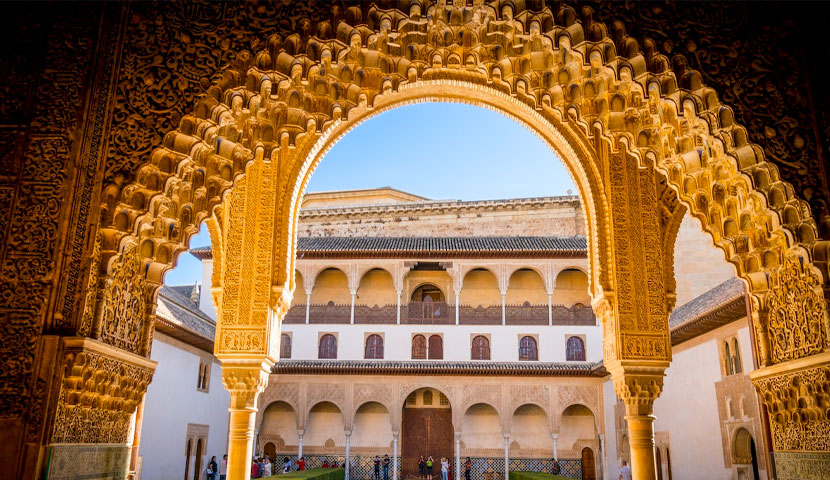 پتینه کاری ⁠کاخ الحمرا