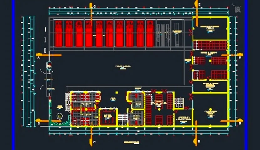 اصول طراحی پلان کارخانه صنعتی 