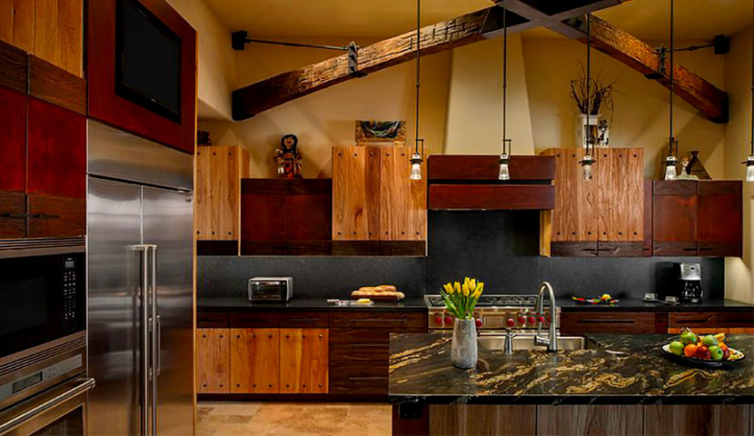 بازسازی آشپزخانه قدیمی کوچک