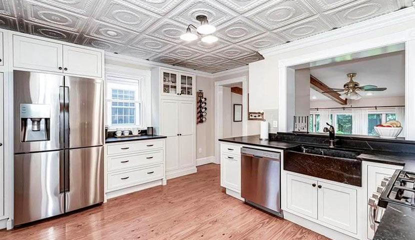 بازسازی سقف آشپزخانه قدیمی 