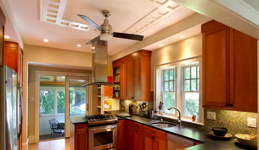 بازسازی سقف آشپزخانه قدیمی 