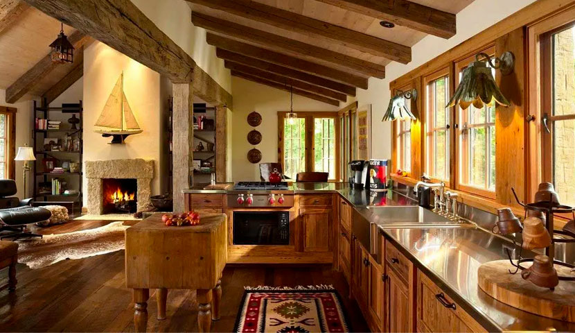 بازسازی سقف آشپزخانه قدیمی