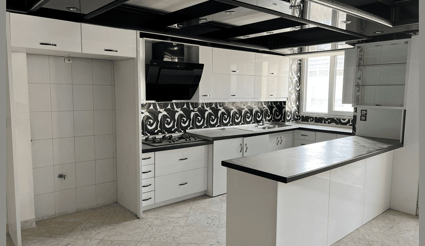 بازسازی کف آشپزخانه قدیمی