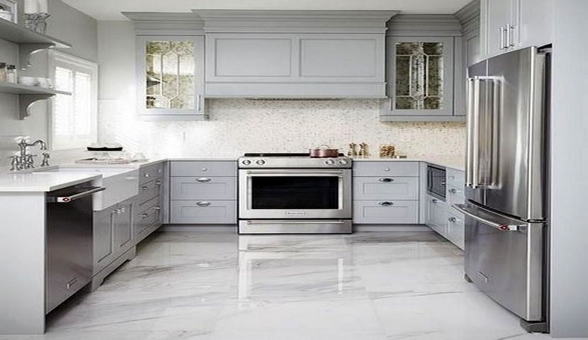 بازسازی کف آشپزخانه قدیمی