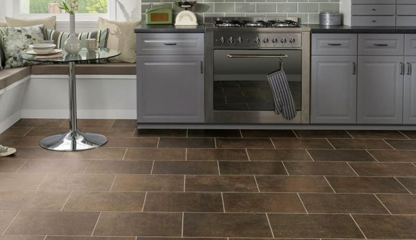 بازسازی کف آشپزخانه قدیمی