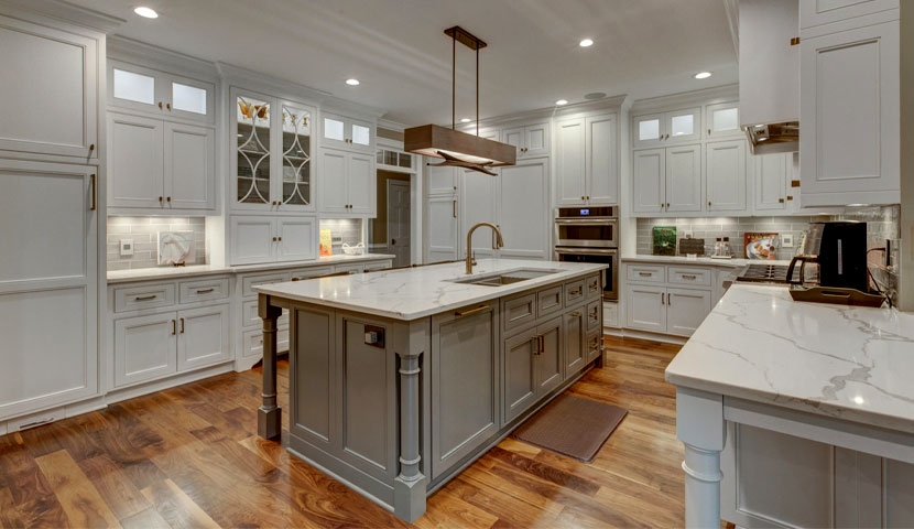 بازسازی کف آشپزخانه قدیمی 